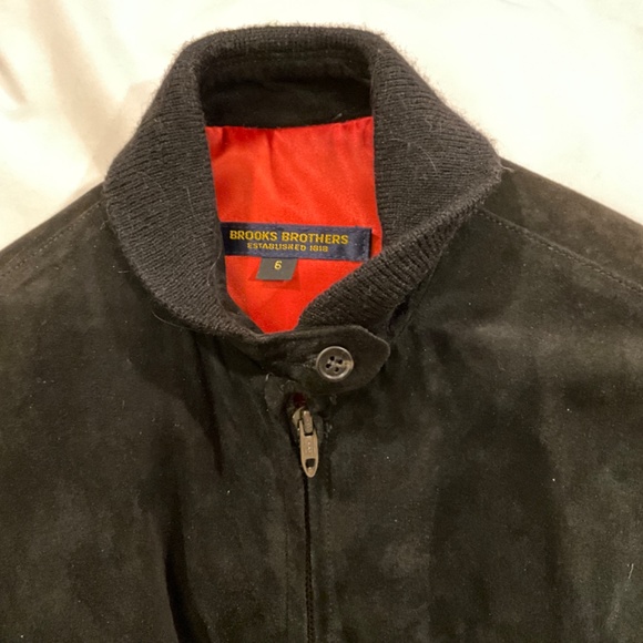 Brooks Brother’s Soft Suede light Jacket Women’s Size 6 - Picture 3 of 5